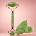 Velora Jade Gua Sha & Facial Roller Set